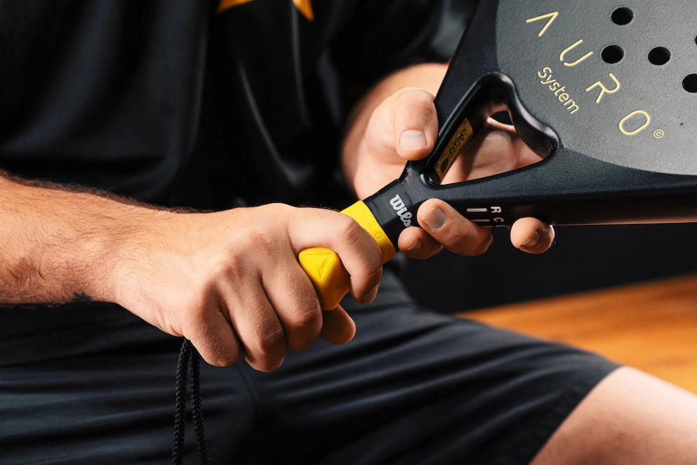 Cómo poner empuñadura continental con Auro Grip